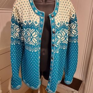 LL BEAN WOMANS WINTER SWEATER XL